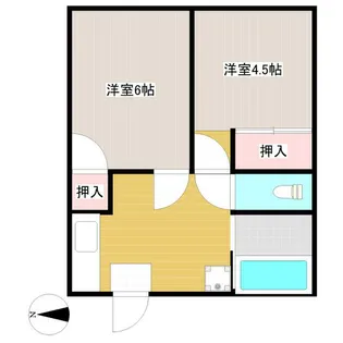 Puppy to Slow Waltz【2階】の間取り