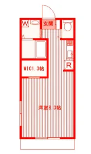 神奈川県横浜市緑区鴨居3【アパート】の間取り