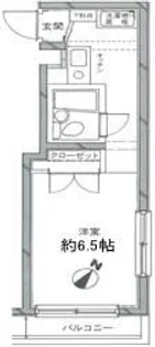 日神パレステージ代田橋【3階】の間取り