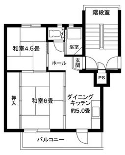 相武台第1(1102棟)【4階】の間取り
