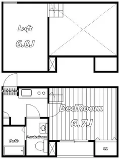 本千葉レジデンス【1階】の間取り