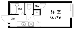 ヌーベルハウスII【1階】の間取り