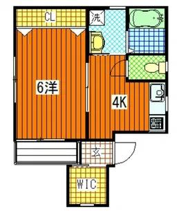 アイランドビル16【2階】の間取り