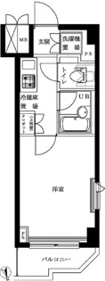 ルーブル鷺宮六番館【4階】の間取り
