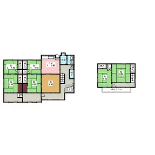 長野県長野市中越1【一戸建】の間取り