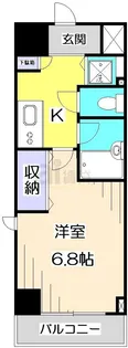 東京都練馬区中村北2【マンション】の間取り