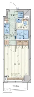 ルーブル都立家政伍番館【5階】の間取り