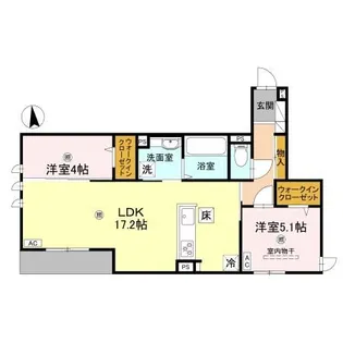 D-ROOM・MB【1階】の間取り