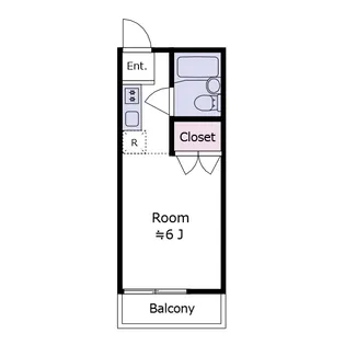 大岡山プラザ【1階】の間取り
