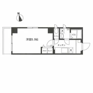 ジュネス・シゲール田端【7階】の間取り