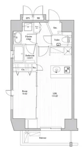 オーパスホームズ大泉学園I【9階】の間取り
