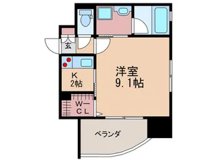 広島県広島市南区宇品海岸2【マンション】の間取り