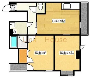 東京都江戸川区松本2【マンション】の間取り