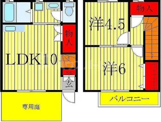 クラージュの間取り