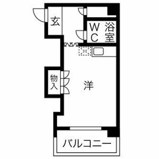 シティハイム1【3階】の間取り