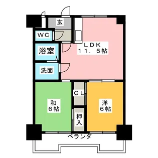 熱田ATビル【3階】の間取り