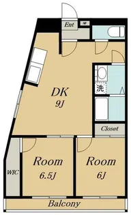 東京都新宿区西落合3【マンション】の間取り