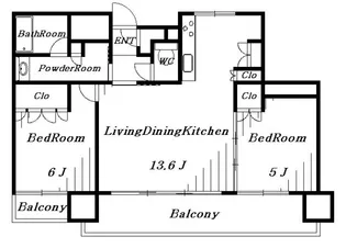 クレアホームズ千葉センタープレイス【11階】の間取り