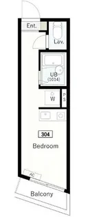 エトワール中延【3階】の間取り