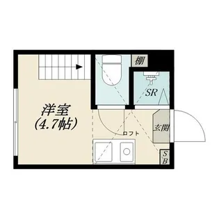 アレンデール西落合【1階】の間取り