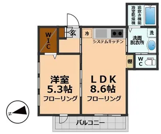 東京都杉並区成田西2【マンション】の間取り