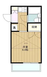コートビレッジ相武台【1階】の間取り