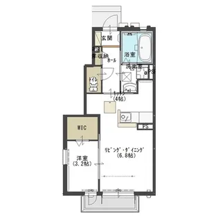 サンプレイス テクノ B棟【1階】の間取り