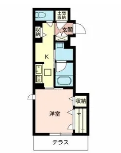 大阪府吹田市岸部北3【マンション】の間取り
