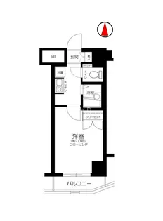 ソアブール三田【2階】の間取り