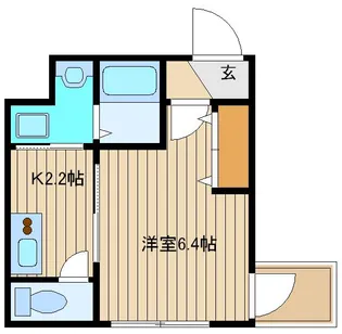 東京都練馬区東大泉6【アパート】の間取り