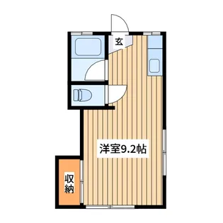 ビーエヌハウス岡上【1階】の間取り