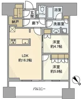 麻布台ヒルズレジデンス B【20階】の間取り