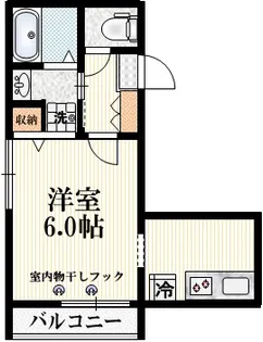 シャトーヴェール【3階】の間取り