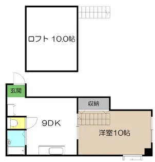 グローバル【4階】の間取り