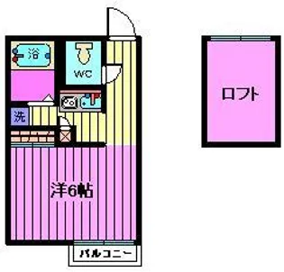 カーサ・フェリーチェ大山【1階】の間取り