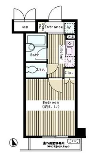 コートブリーズ根津【4階】の間取り