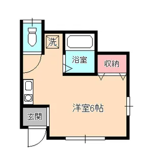 ビレッジ真田【1階】の間取り