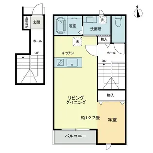 マビックエアーC【2階】の間取り