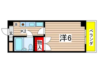 大仁マンション 2【1階】の間取り