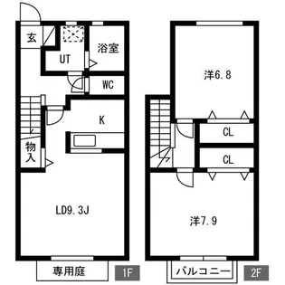 グランシャリオの間取り