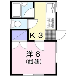 トップヒルB【2階】の間取り