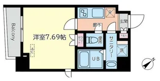 ディアコート川崎【2階】の間取り