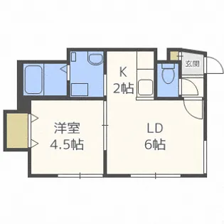 アンダンテ【3階】の間取り