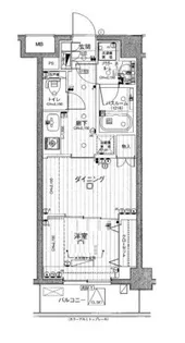 日神デュオステージ蓮根【3階】の間取り