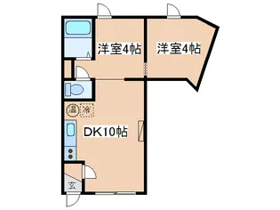 パークサイドT【3階】の間取り
