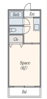 パルシオン【1階】の間取り