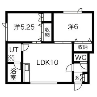 サンヒルズ桜【1階】の間取り