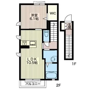 スペリアージュ【2階】の間取り