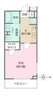 アミティエ【4階】の間取り