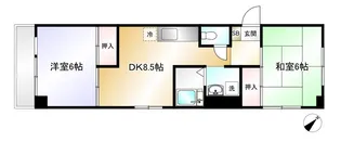 シャトーミノル【3階】の間取り